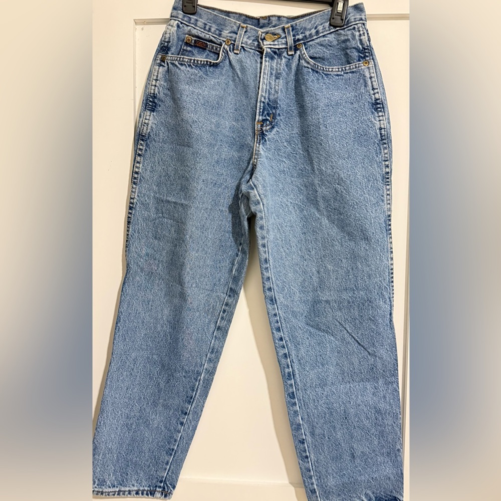 Vintage 90s CHIC High Waisted Mom Jeans - Size 12 Petite - Medium Wash